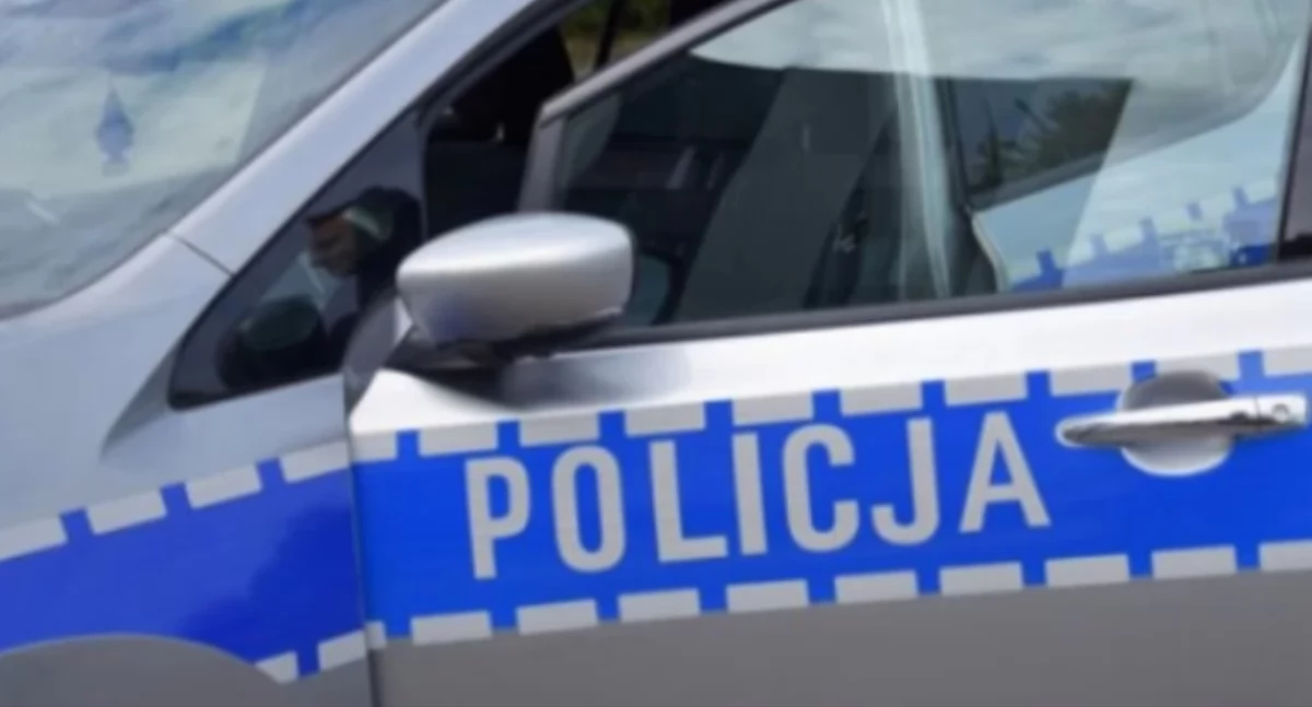 Wieczorna kolizja w Bystrej Podhalańskiej 