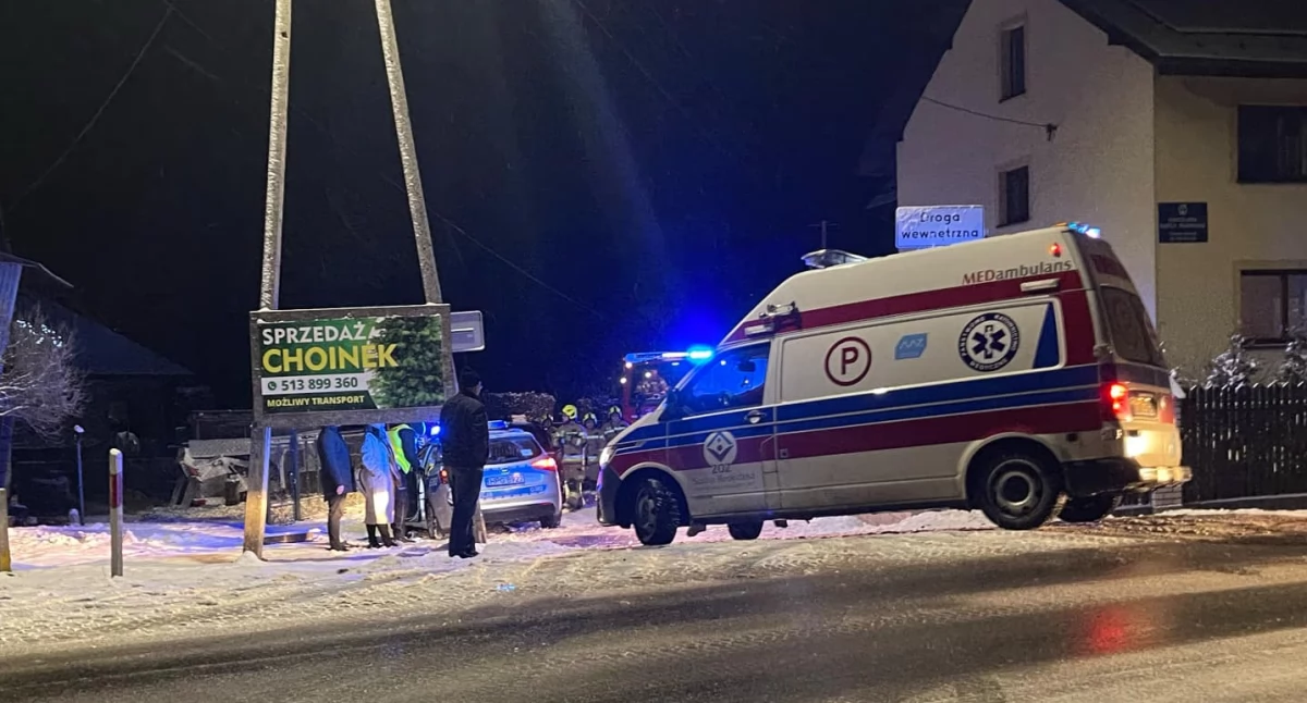 Wypadek w Stryszawie / aktualizacja