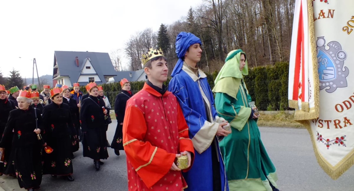 Orszak Trzech Króli w Bystrej Podhalańskiej