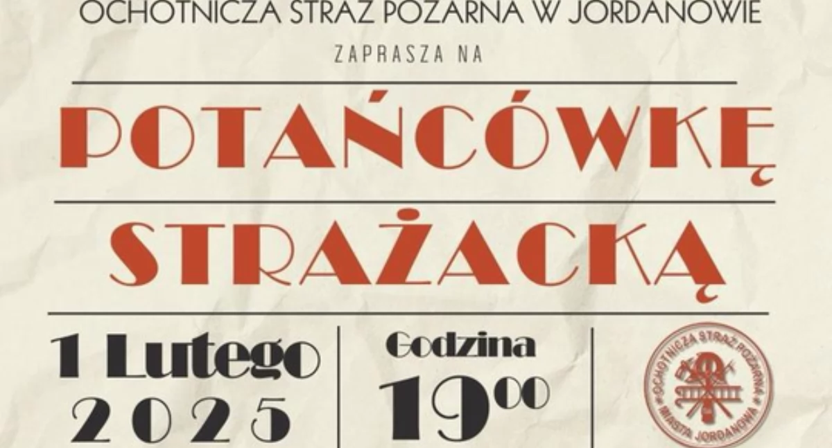 Strażacka Potańcówka w Jordanowie – powrót do czasów PRL-u!