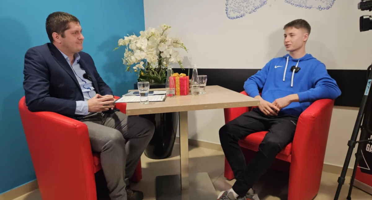 (VIDEO) Maks Matyasik:  Poczułem lekki dreszczyk emocji. Chcę zostać w Soudal Quick Step jak najdłużej