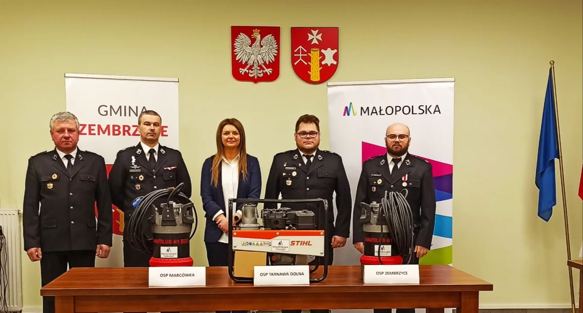 Jednostki strażackie otrzymały nowy sprzęt 