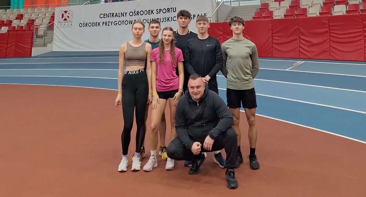 Zawodnicy UKS Bieganie.pl Stryszawa na zgrupowaniu kadry narodowej B w Spale