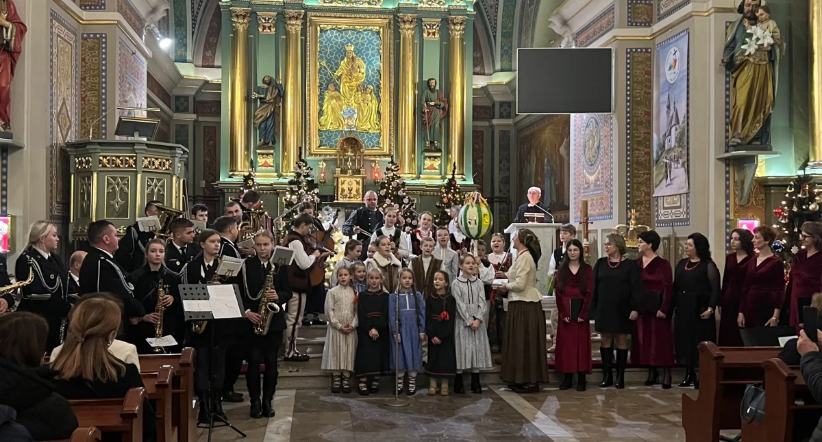 Świąteczne kolędowanie w Osielcu