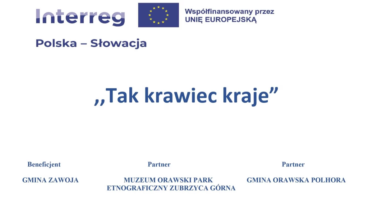 Tak Krawiec Kraje – rusza projekt promujący kulturę babiogórską!