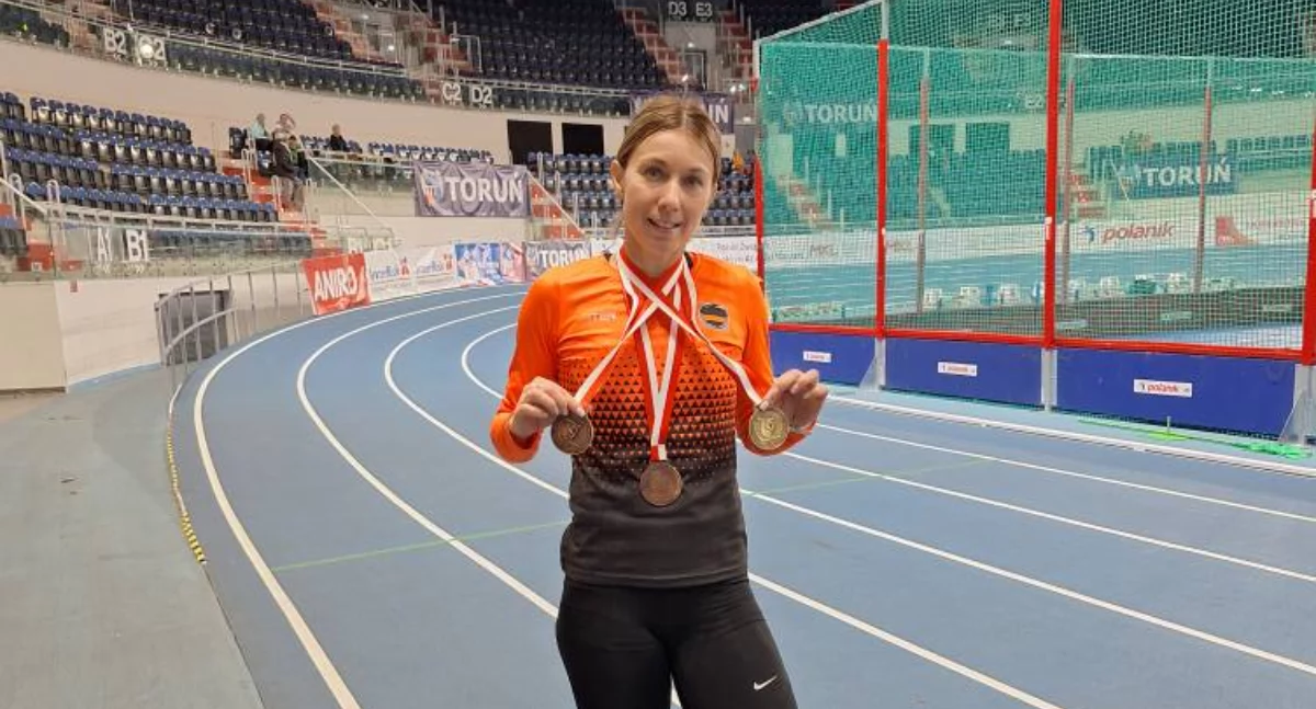 Katarzyna Trzop-Kukla trzykrotną medalistką mistrzostw Polski Masters