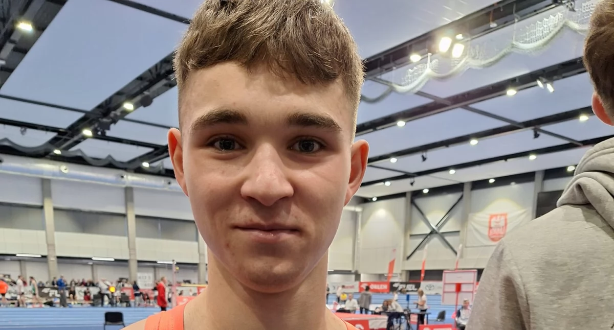 Medal był bardzo blisko, Jakub Mazur czwartym zawodnikiem U-18 w skoku w dal w Polsce