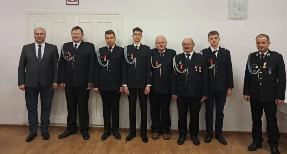 Strażacy z OSP Wysoka po walnym 