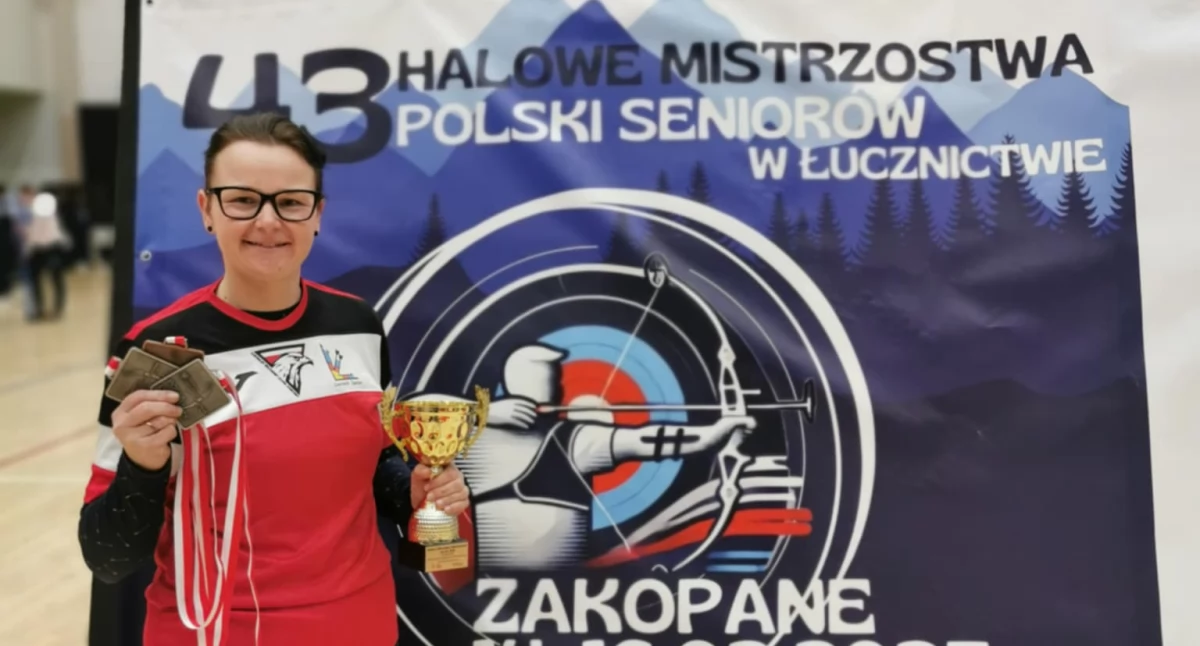 Natalia Leśniak wraca z Halowych Mistrzostw Polski z 3 medalami!