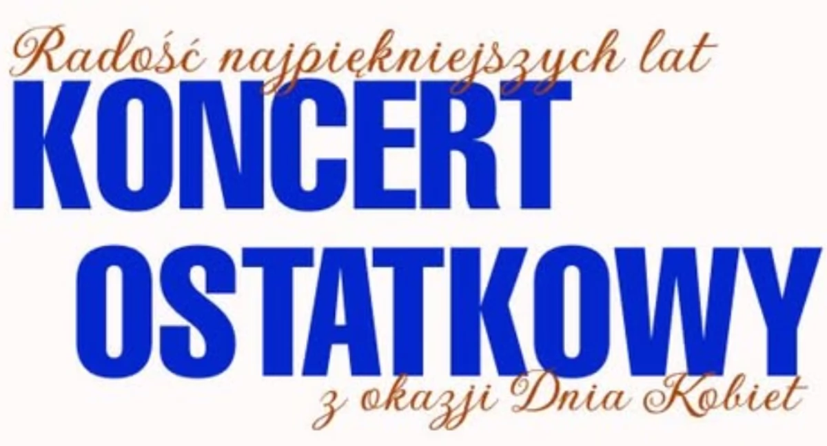 Ostatkowy koncert „Radość Najpiękniejszych Lat”