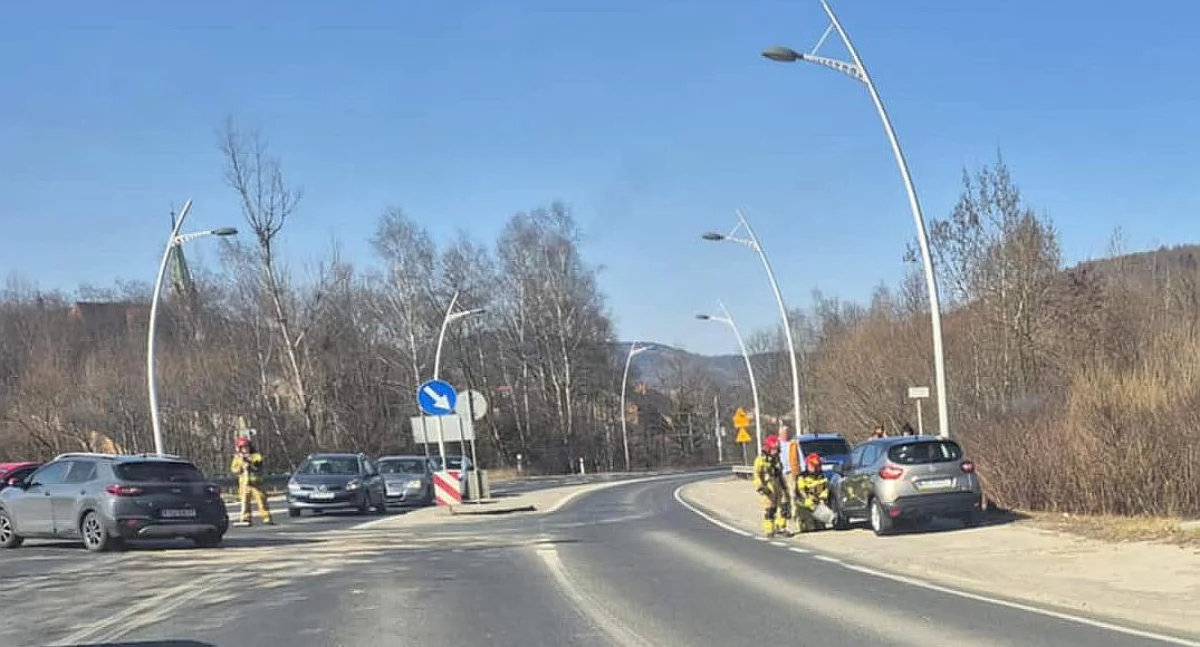 Sucha Beskidzka: Zdarzenie na feralnym skrzyżowaniu (Aktualizacja)
