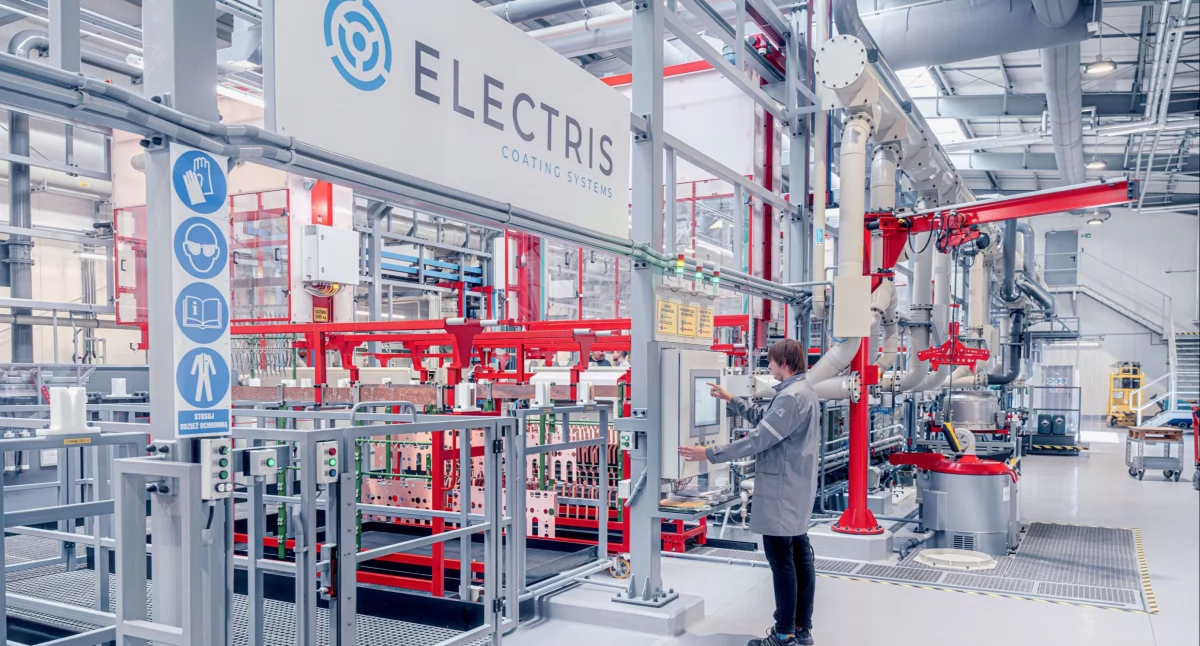  W Białce powstała jedna z najnowocześniejszych galwanizerni w Europie  -  firma Electris kontynuuje swój rozwój 