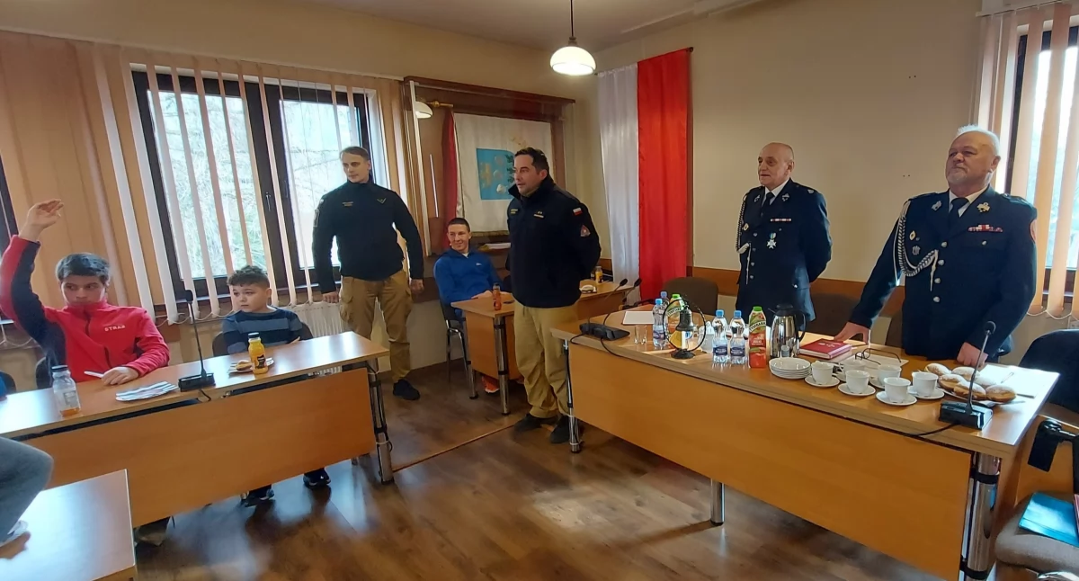 Młodzież wie jak zapobiegać pożarom 