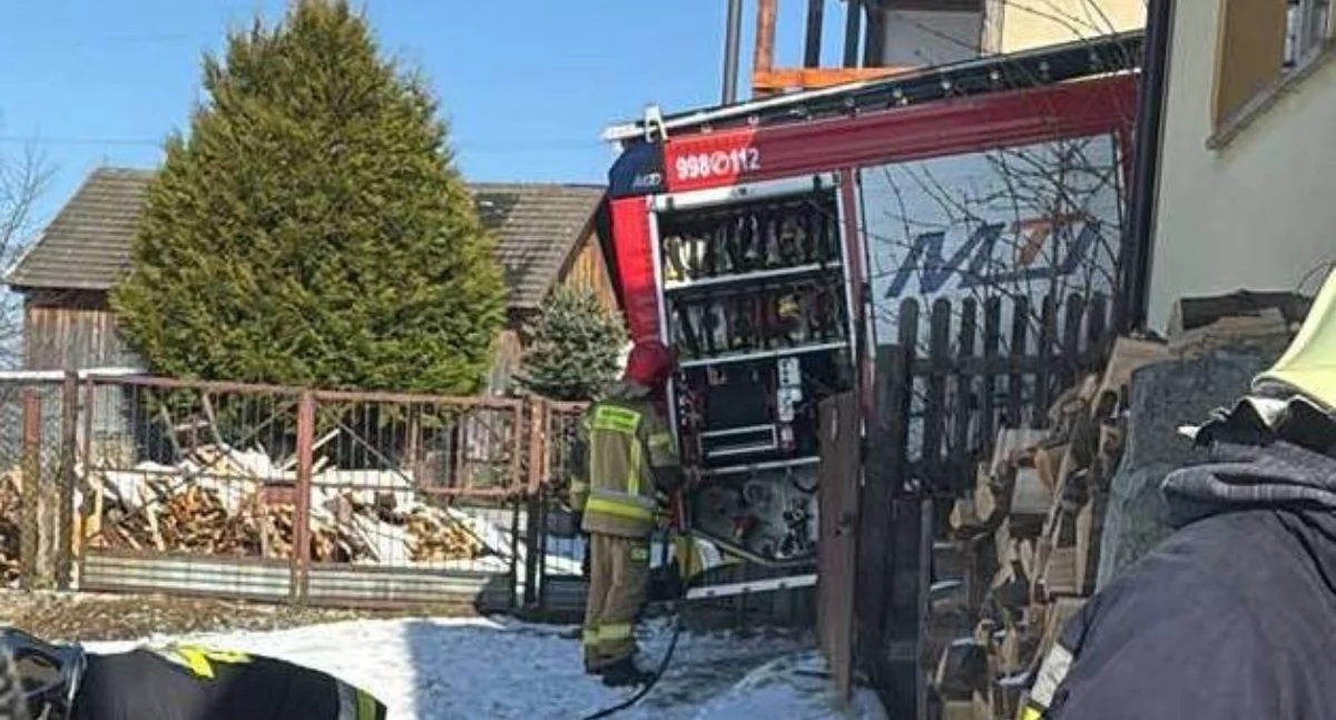 Strażacy interweniowali w Krzeszowie 