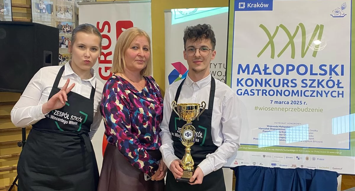Sukces uczniów suskiego Witosa  w XXVI Małopolskim Konkursie Gastronomicznym