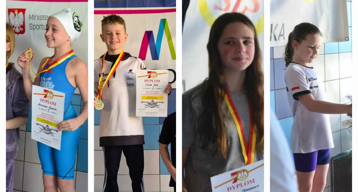 Złote medale dla Antoniny Świętek i Eryka Rysia w Suchej Beskidzkiej