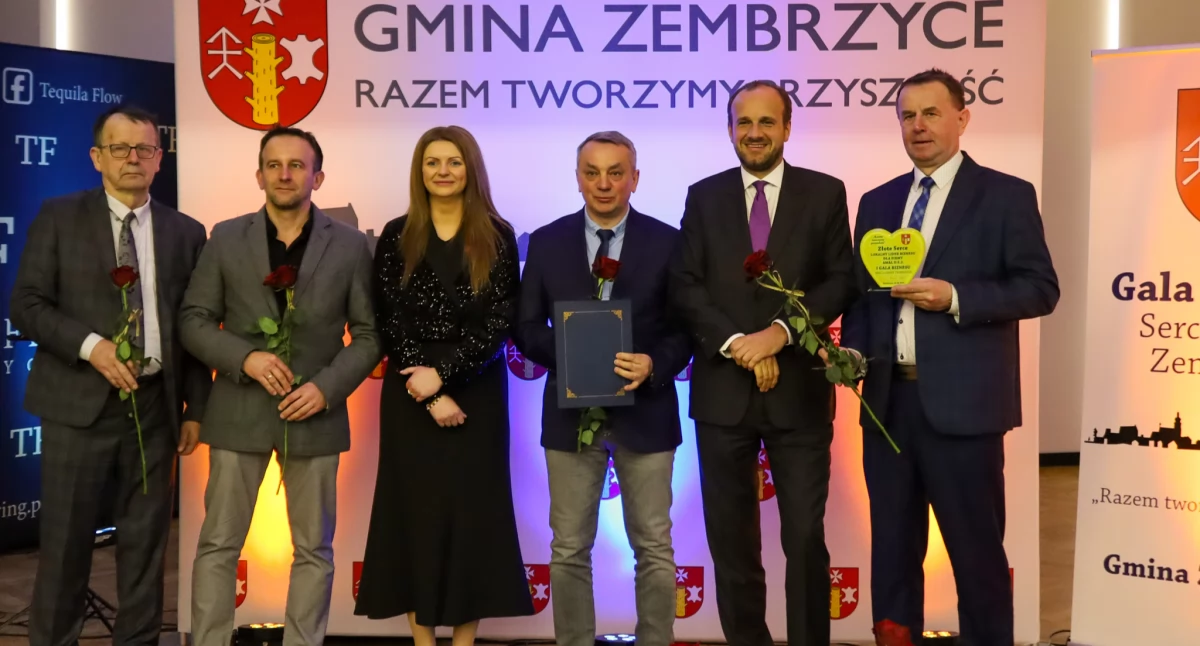 Gala Biznesu „Serca Gminy Zembrzyce” – doceniono lokalnych liderów i darczyńców