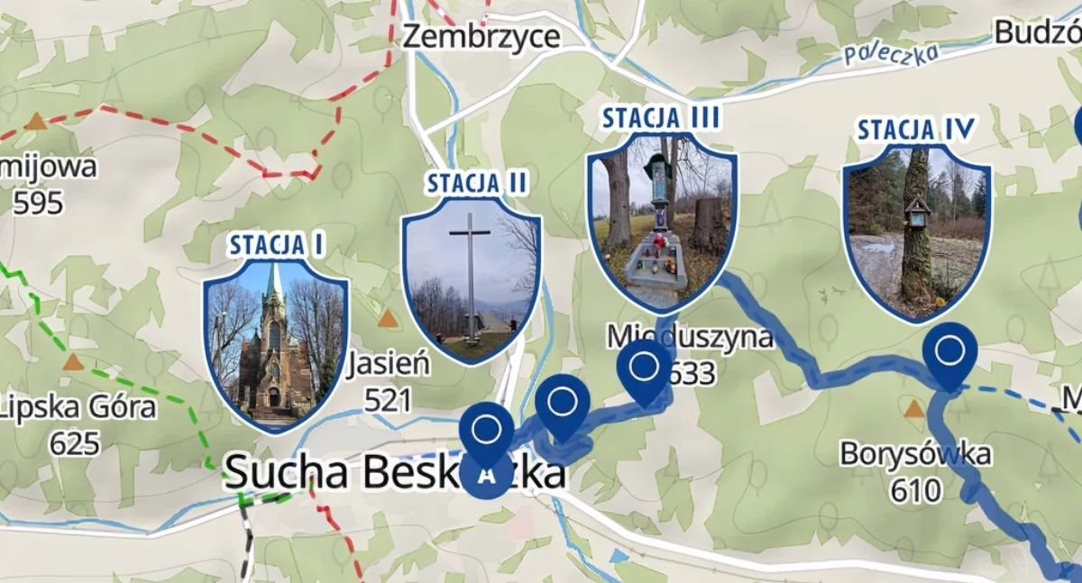 Ekstremalne wyzwanie i modlitwa: z Suchej Beskidzkiej do Kalwarii Zebrzydowskiej