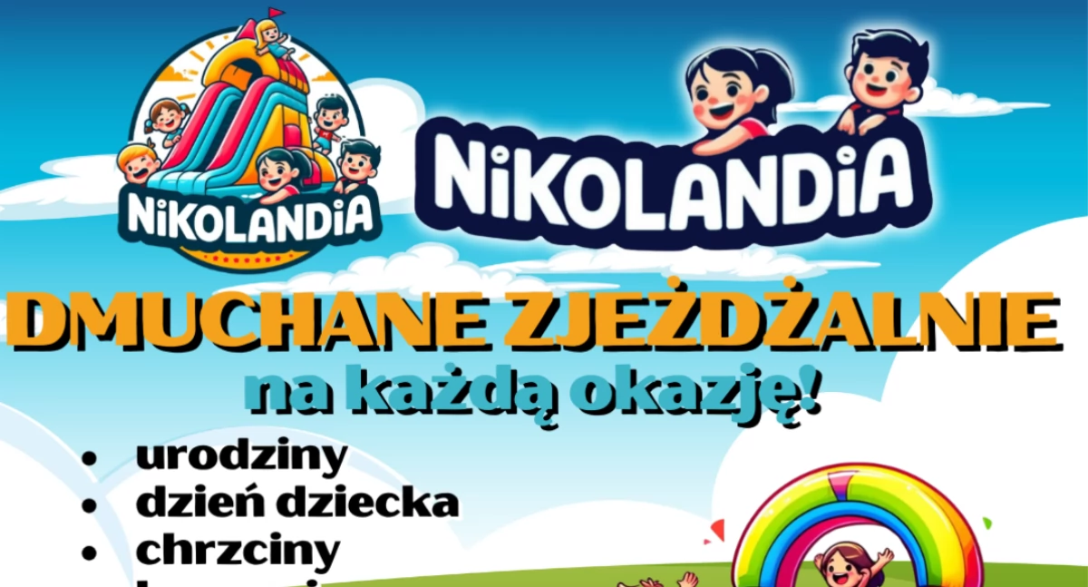 Nikolandia 2025 – Dmuchane atrakcje pełne radości!