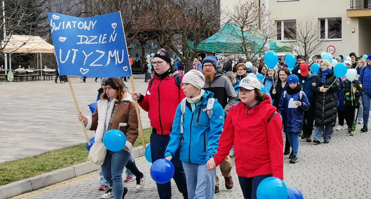 I Marsz z okazji Światowego Dnia Śwadomości Autyzmu w Zembrzycach