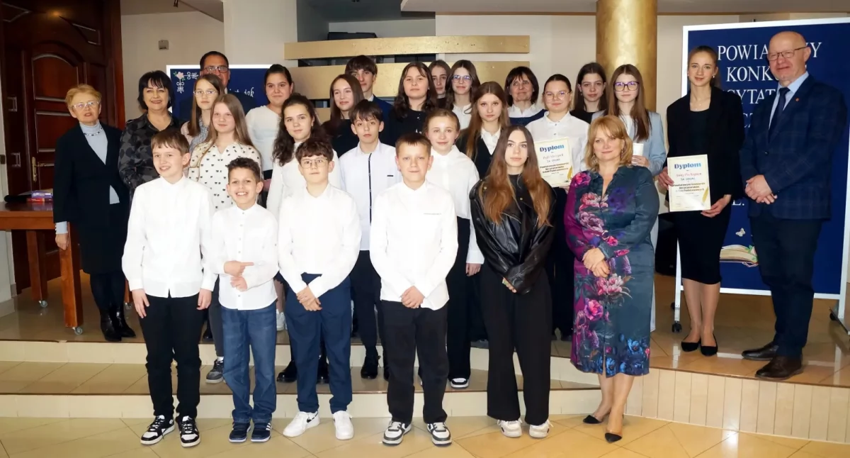 Powiatowy Konkurs Recytatorski dla klas VI–VIII szkół podstawowych