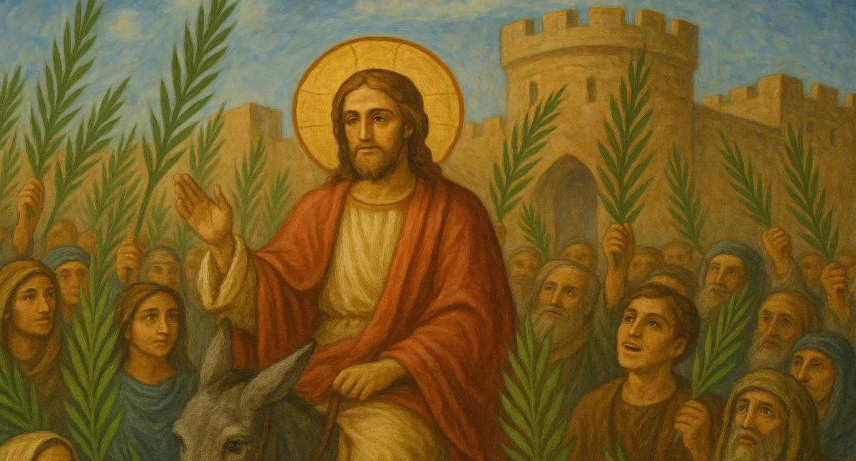Niedziela Palmowa, zwana Niedzielą Męki Pańskiej 
