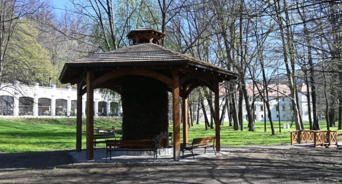 Tężnia solankowa w Zespole Zamkowo-Parkowym już działa?