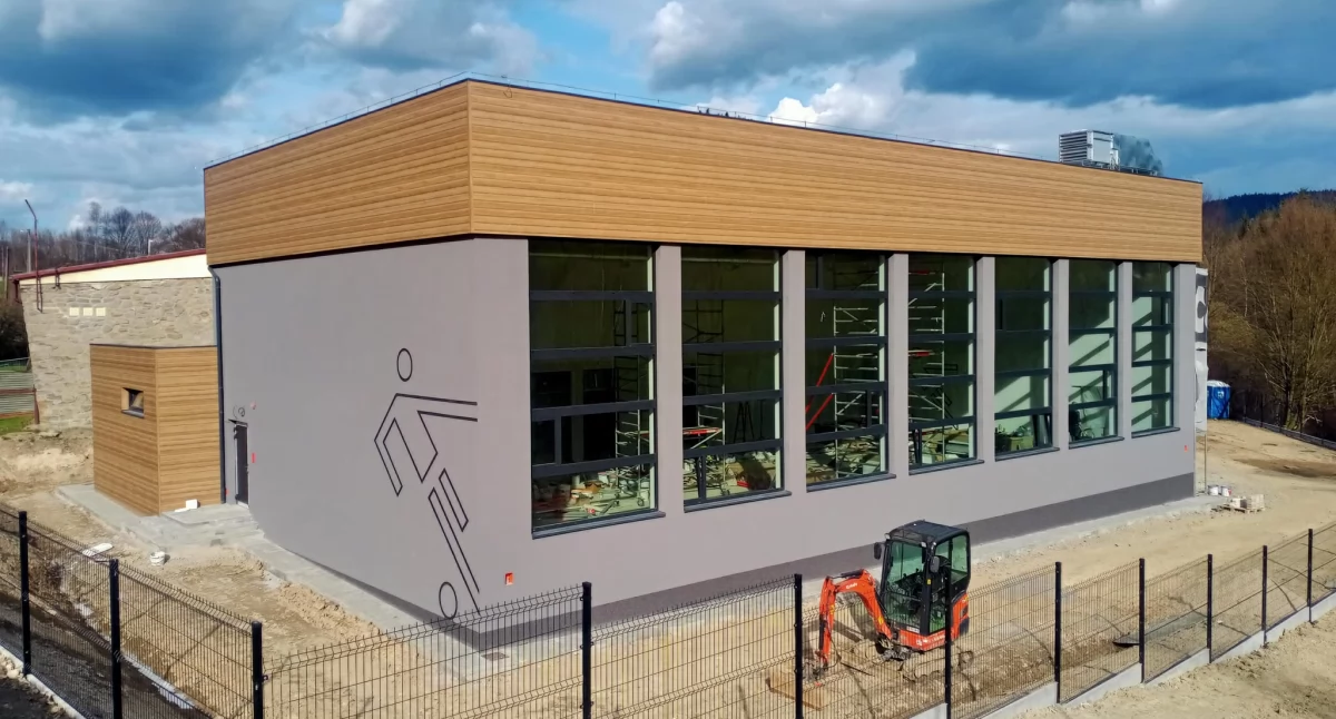 Nowa sala gimnastyczna przy Zespole Szkolno-Przedszkolnym w Baczynie coraz bliżej ukończenia