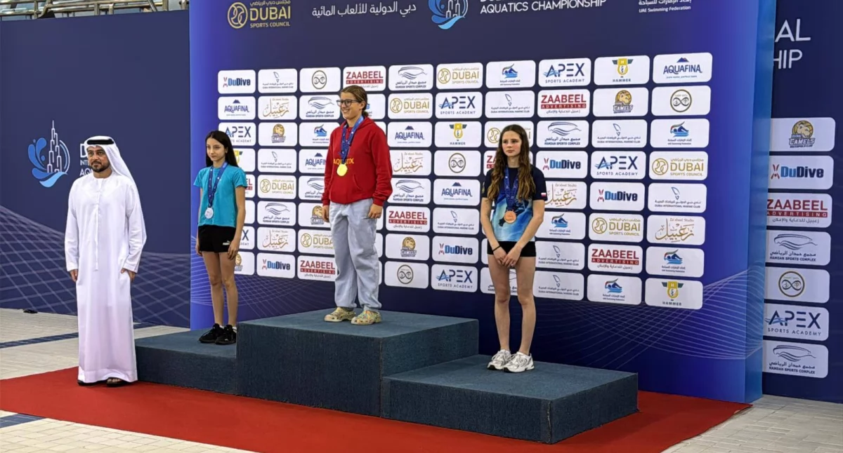 Serce zostawione w wodzie, medal przywieziony z Dubaju – UKS Jasień znów zachwyca!