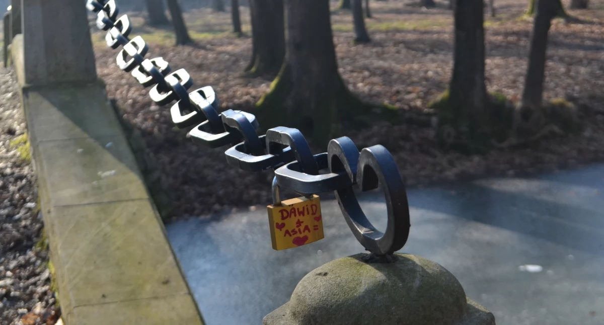 Mostek w parku zamkowym stanie się mostem zakochanych?