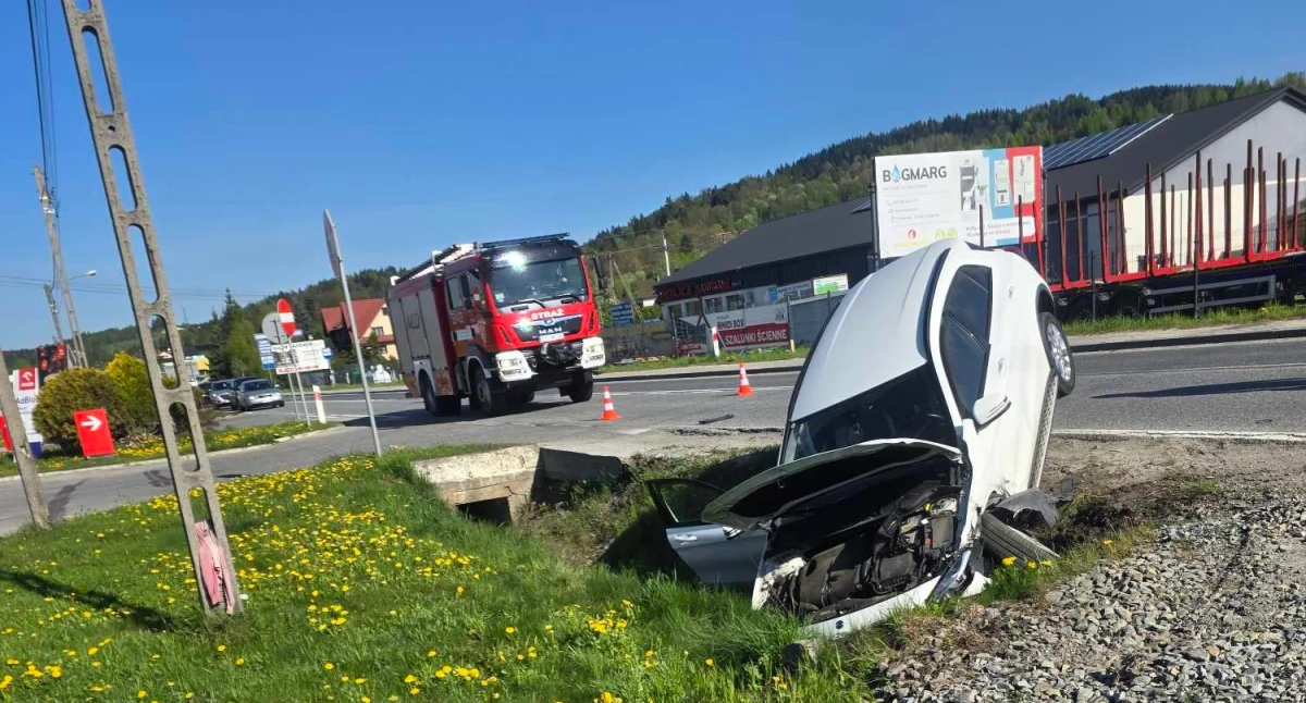 Wypadek w Jordanowie  AKTUALIZACJA 2 (wideo)