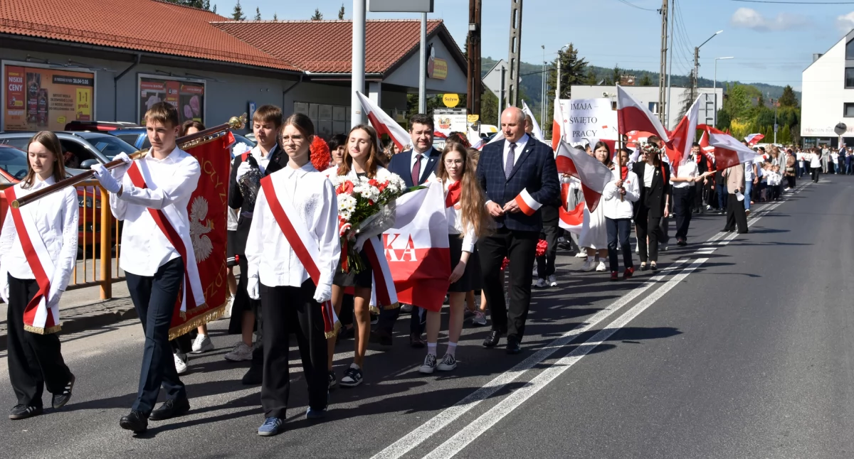 Maków Podhalański: Uroczyste obchody majowych świąt