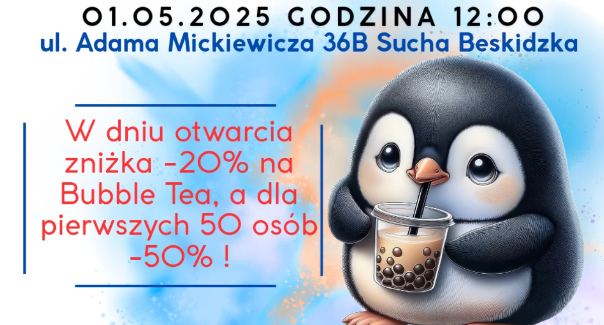 Otwarcie Bubble Tea w Suchej Beskidzkiej!