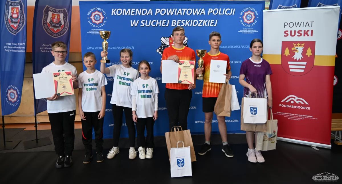 Powiatowymi mistrzami w BRD zostali uczniowie z Tarnawy Dolnej oraz Sidziny