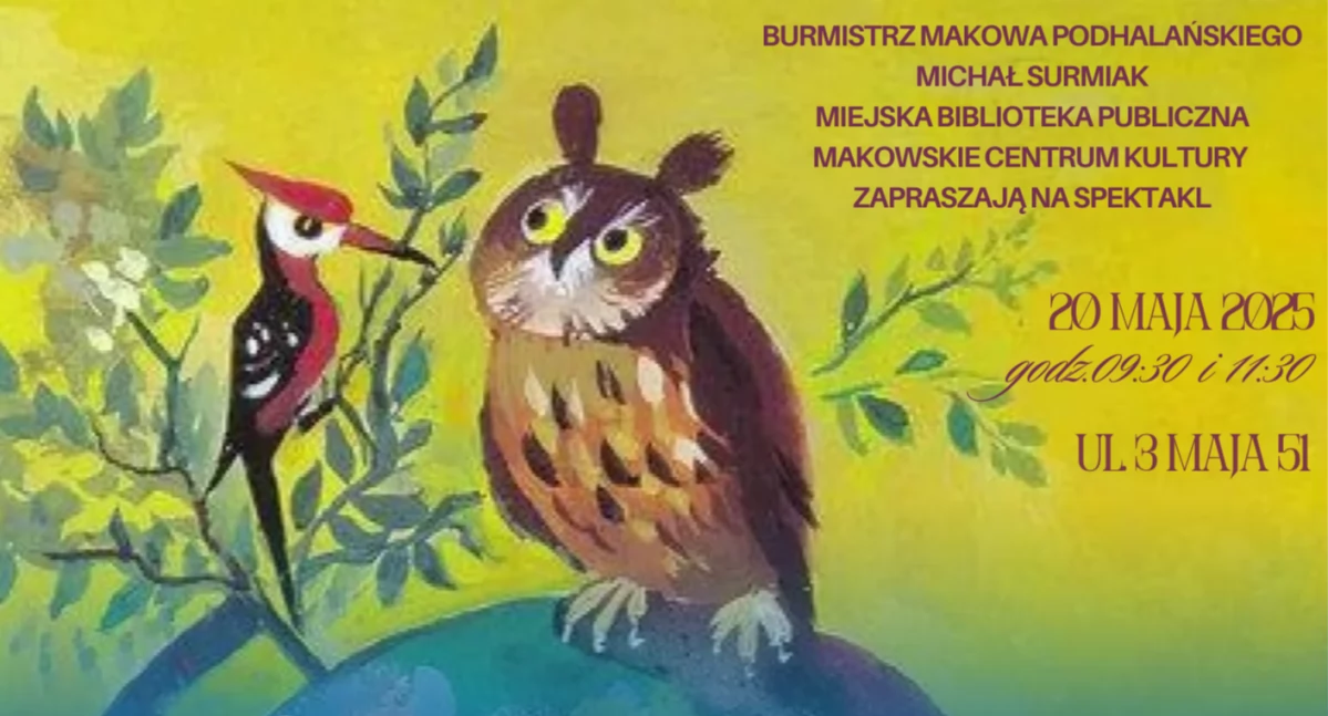 „Brzechwa z MAKją” – spektakl już 20 maja