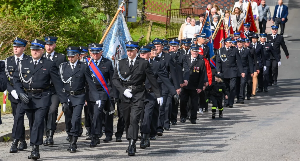 OSP w Hucisku świętowała jubileusz 75-lecia działalności 