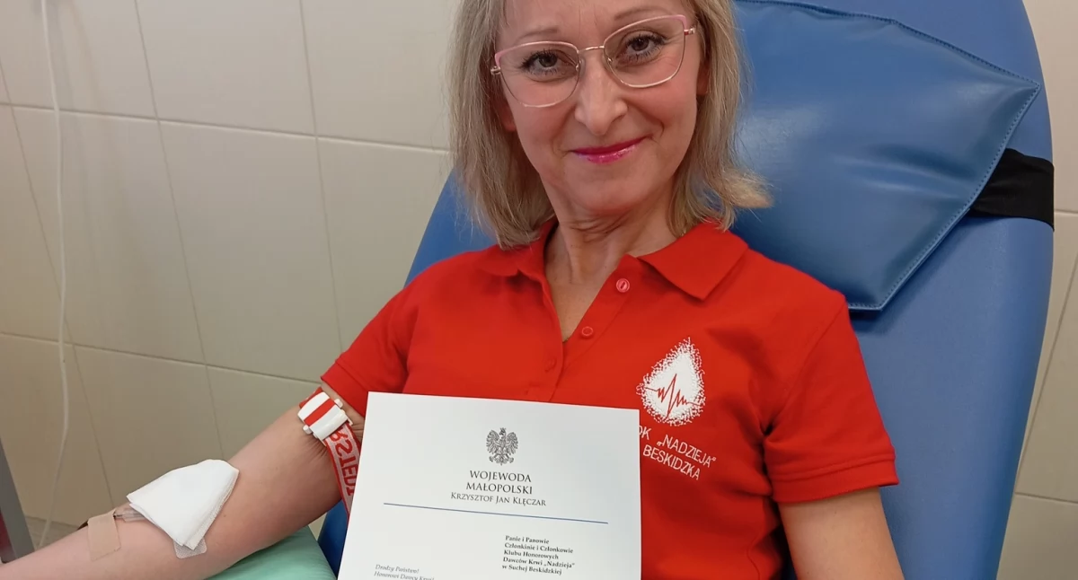 Niedzielna zbiórka krwi w Suchej Beskidzkiej – kropla, która ratuje życie 