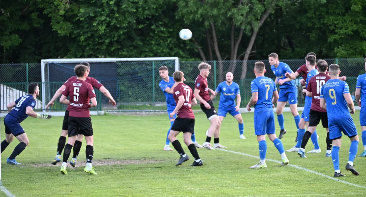 V-LIGA WSCHODNIA: Jordan Jordanów nie poszedł za ciosem