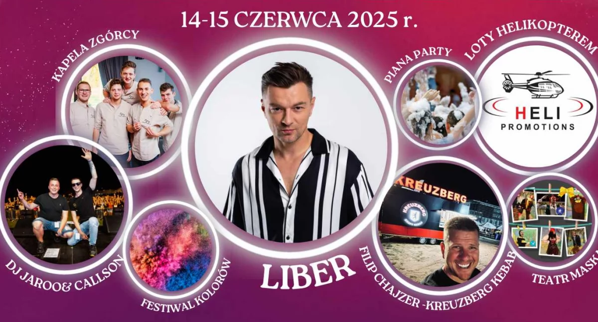 Helikopter, festiwal kolorów, piana party – Dni Gminy Zembrzyce już za 2 tygodnie!