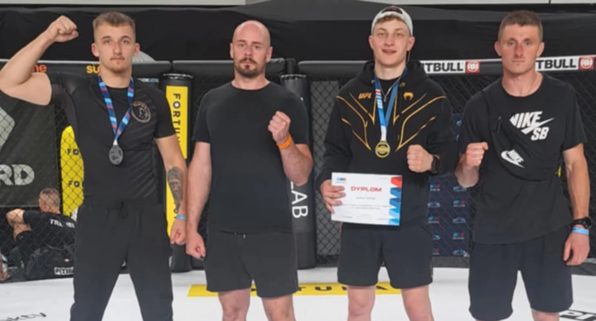 Złoty medal dla Tomasza Drobnego, srebrny dla Kacpra Szczerby podczas mistrzostw Polski MMA