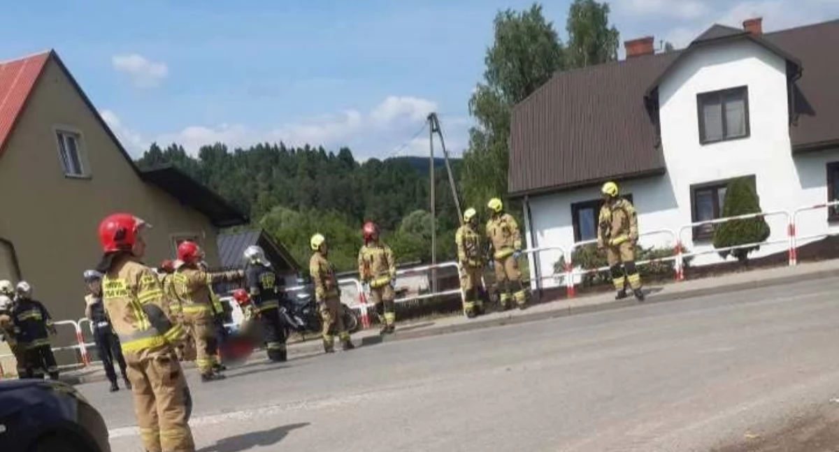 Groźny wypadek w Stryszawie (Aktulizacja) 