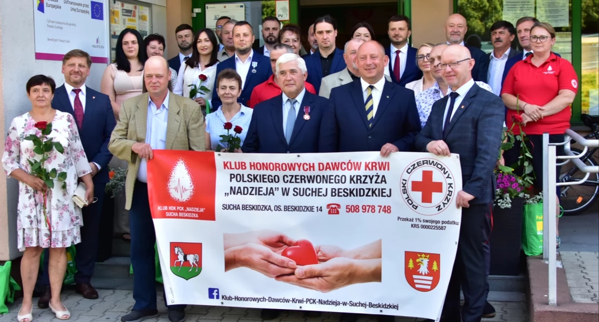 Honorowe wyróżnienia dla dawców krwi