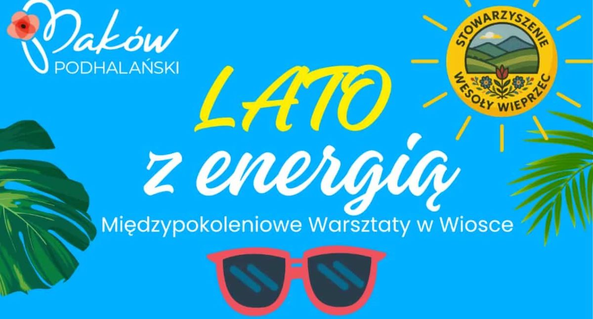 „Lato z energią” – międzypokoleniowe warsztaty w Wieprzcu