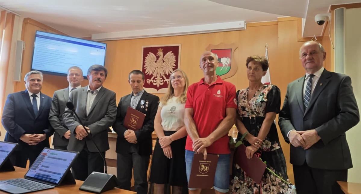 Samorząd Suchej Beskidzkiej uhonorował zasłużonych krwiodawców 