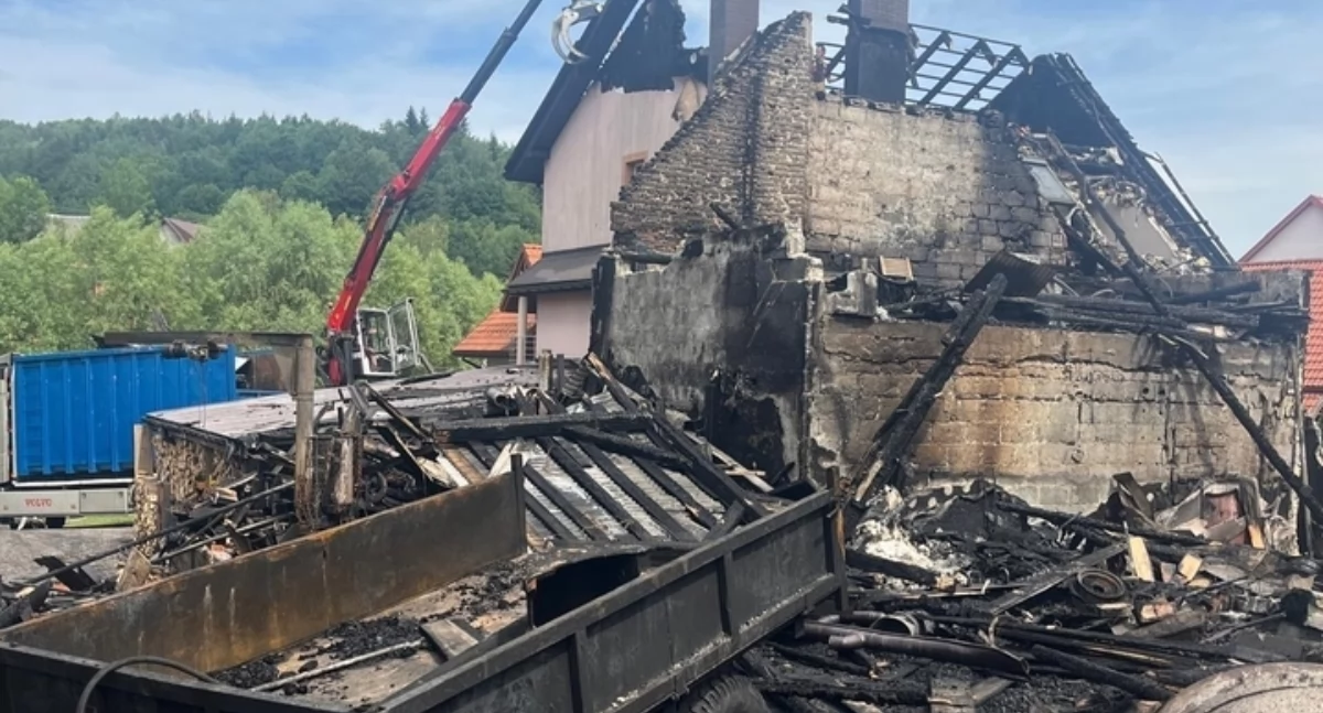 Tragedia zabrała dom i ukochaną osobę. Ruszyła zbiórka na rzecz pogorzelców