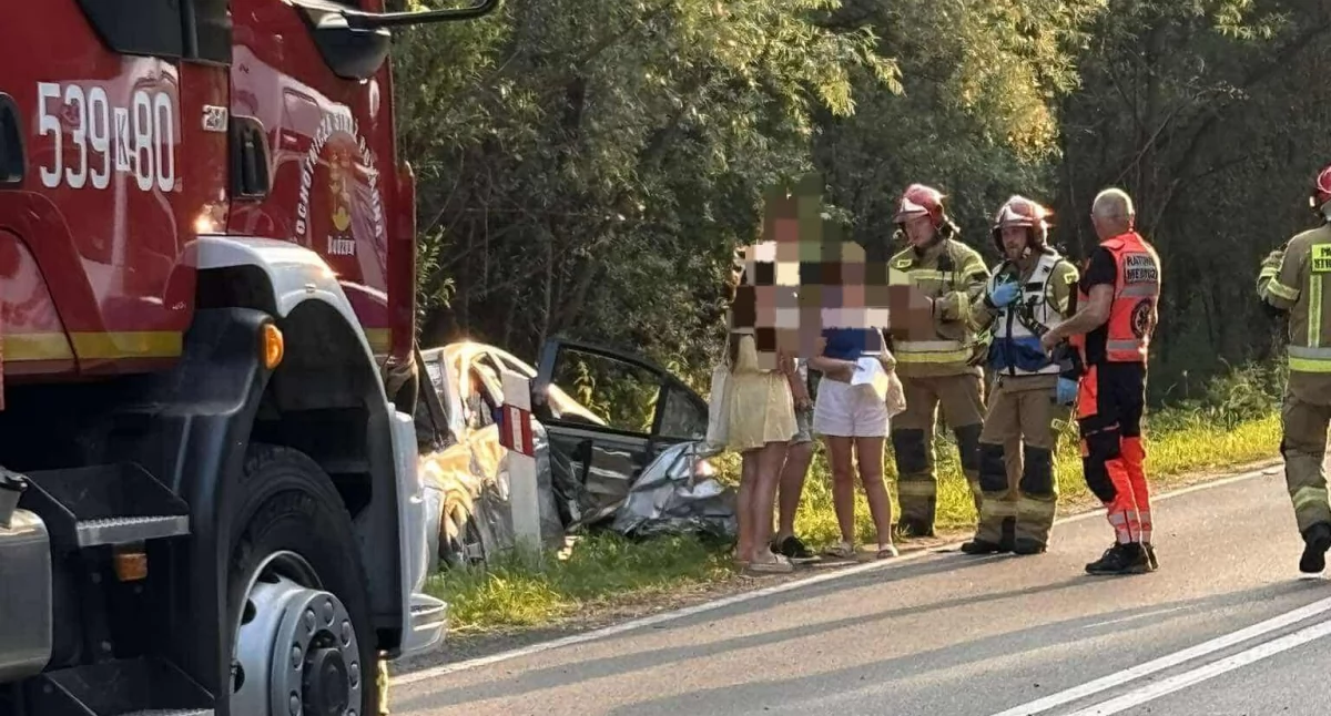 Kraksa w Budzowie. Sprawca uciekł 