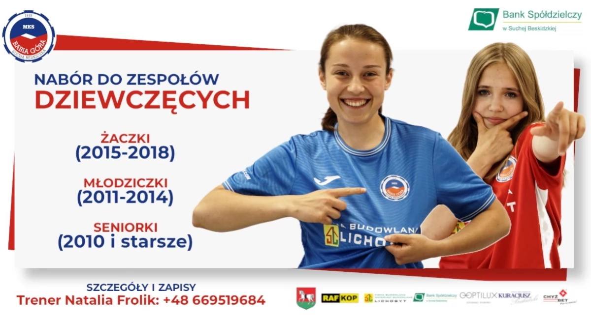 Babia Góra Sucha Beskidzka stawia na kobiecą piłkę nożną