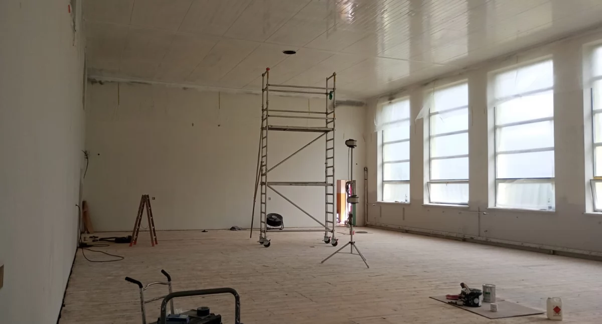 Remont hali gimnastycznej w Toporzysku. Uczniowie będą zachwyceni 