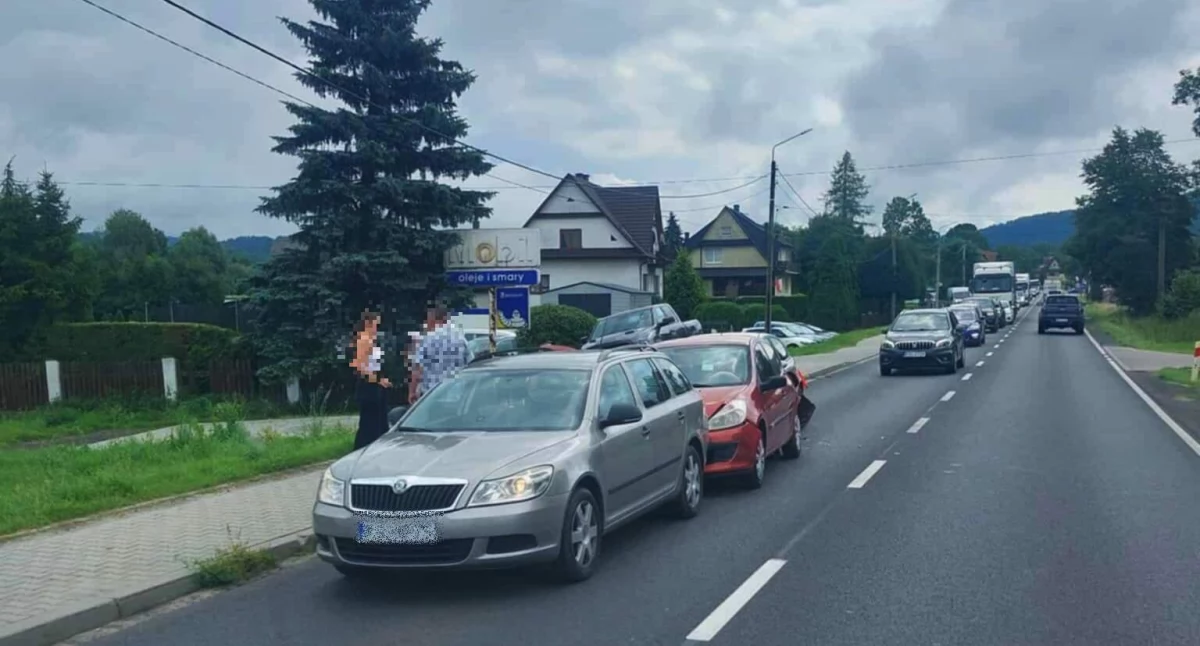 Zdarzenie drogowe w Juszczynie (aktualizacja)