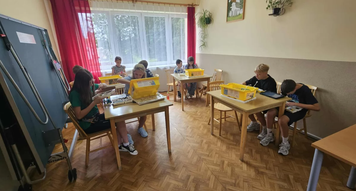 Warsztaty robotyki w Wieprzcu
